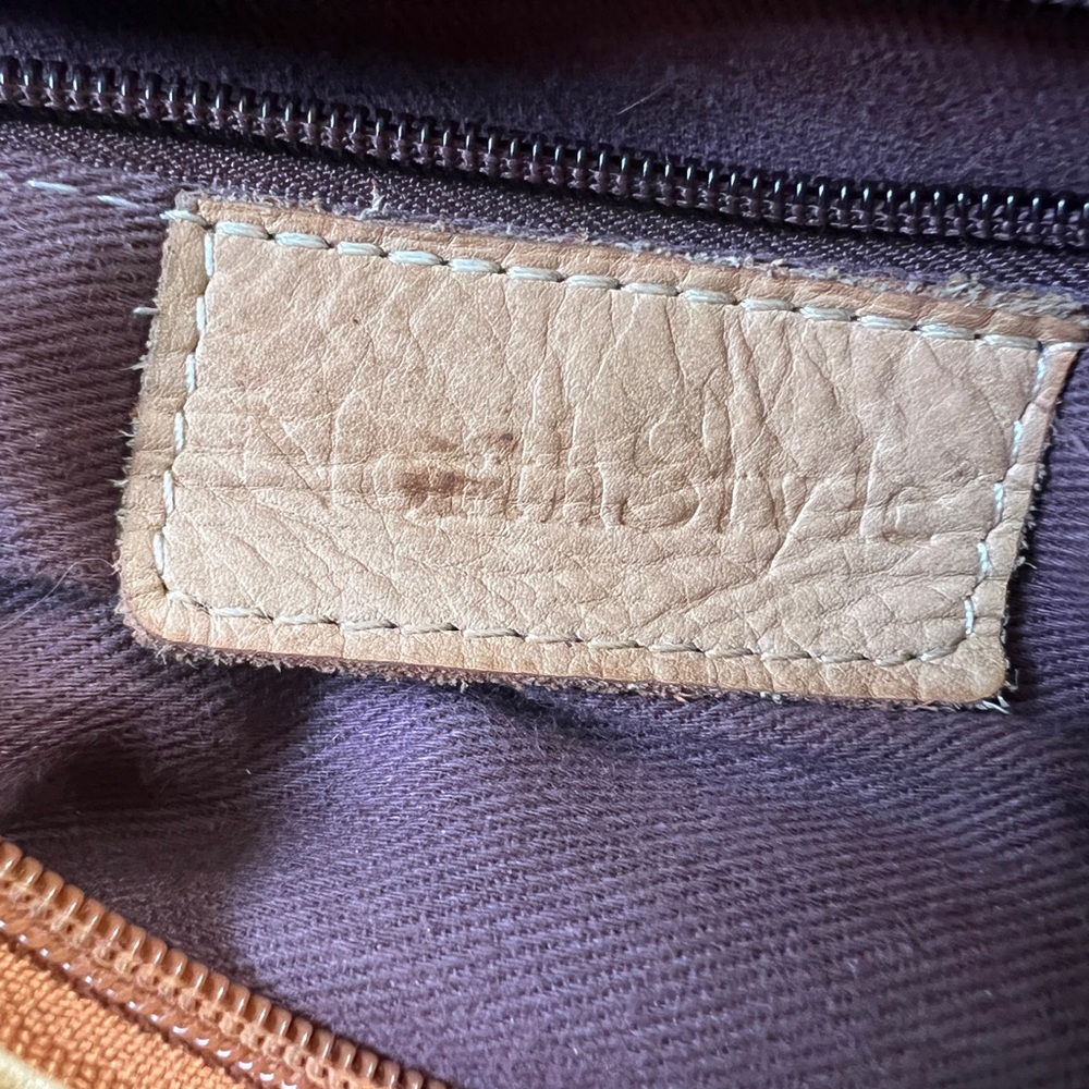 Vintage NorthStyle Leather Tote in Camel - Picture 11 of 14